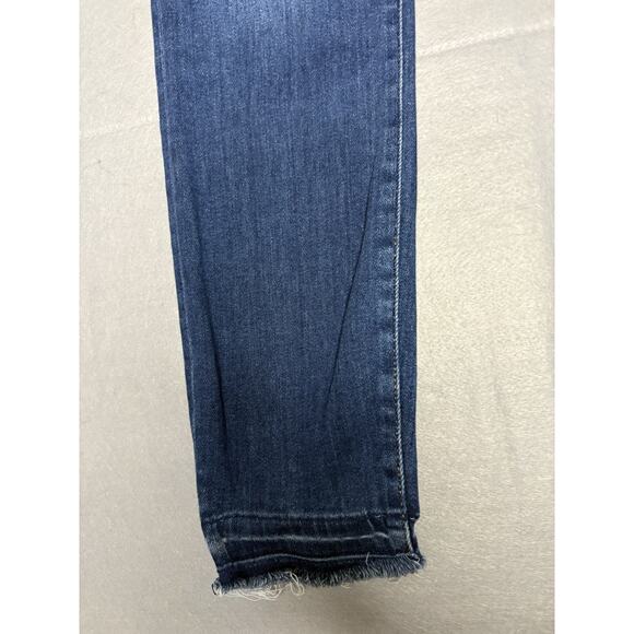 VINEYARD VINES Jamie Jeans Skinny Released Hem-Size 29 Dark Wash - Picture 5 of 11
